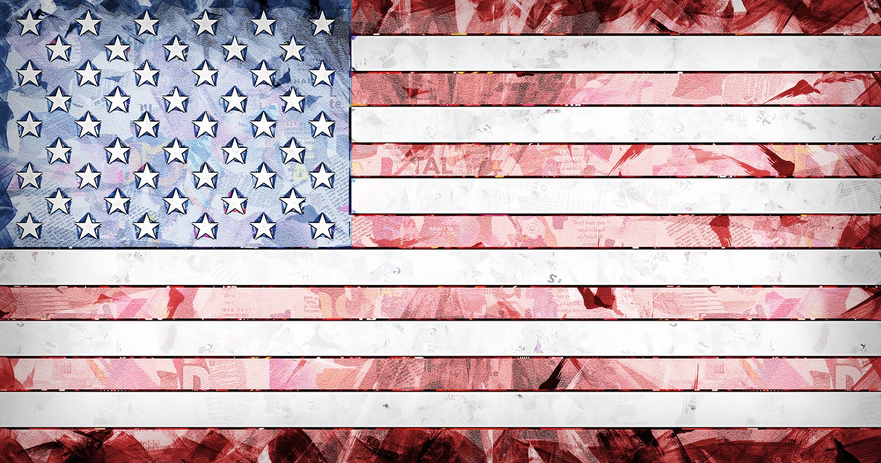 flag, america, american